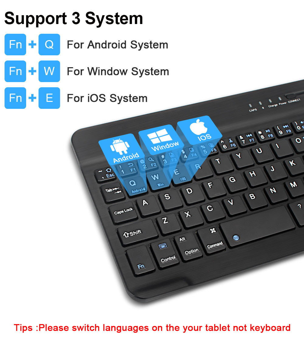 Mini Bluetooth wireless keyboard - NOVAEDGE