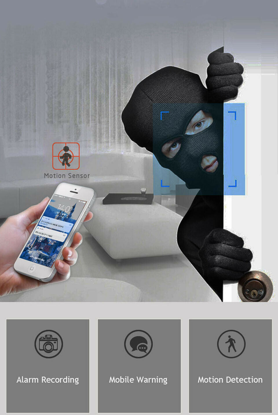 WiFi Wireless Security Camera - NOVAEDGE