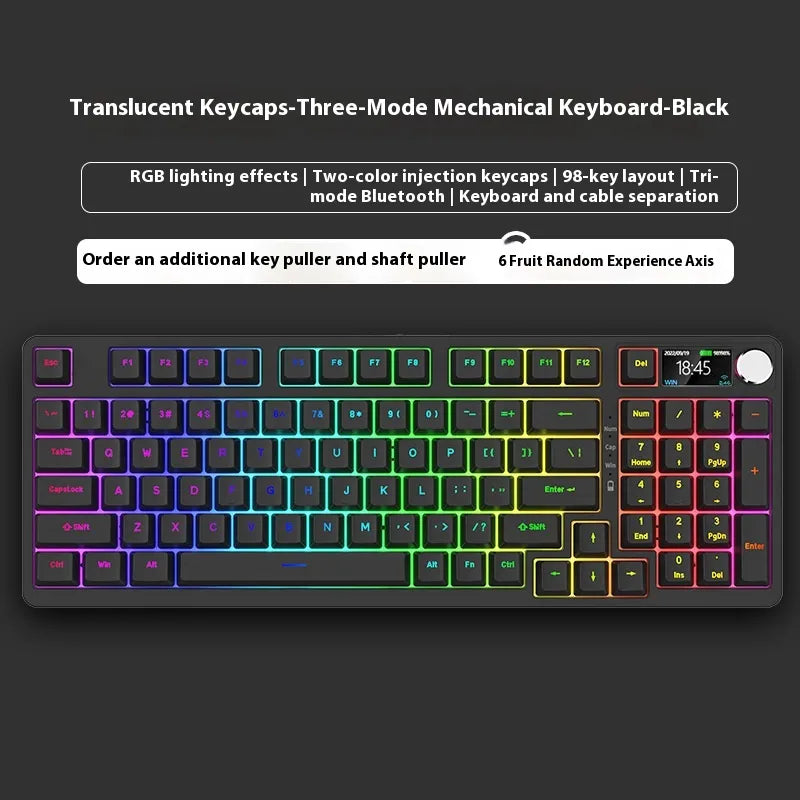 FlexiKeys 98 Wireless Mechanical Keyboard - NOVAEDGE