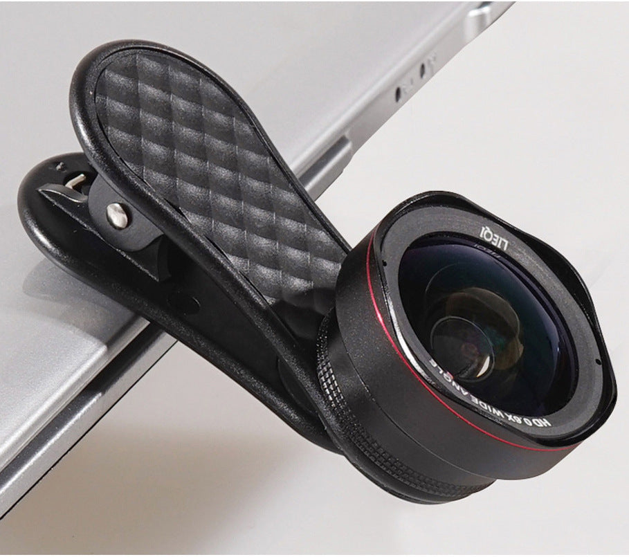 LQ-046 mobile phone lens wide-angle lens + macro lens external camera lens mobile phone mobile phone - NOVAEDGE