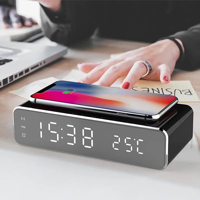 Digital Desktop Alarm Clock - NOVAEDGE