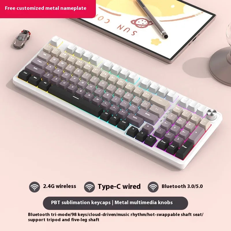 FlexiKeys 98 Wireless Mechanical Keyboard - NOVAEDGE