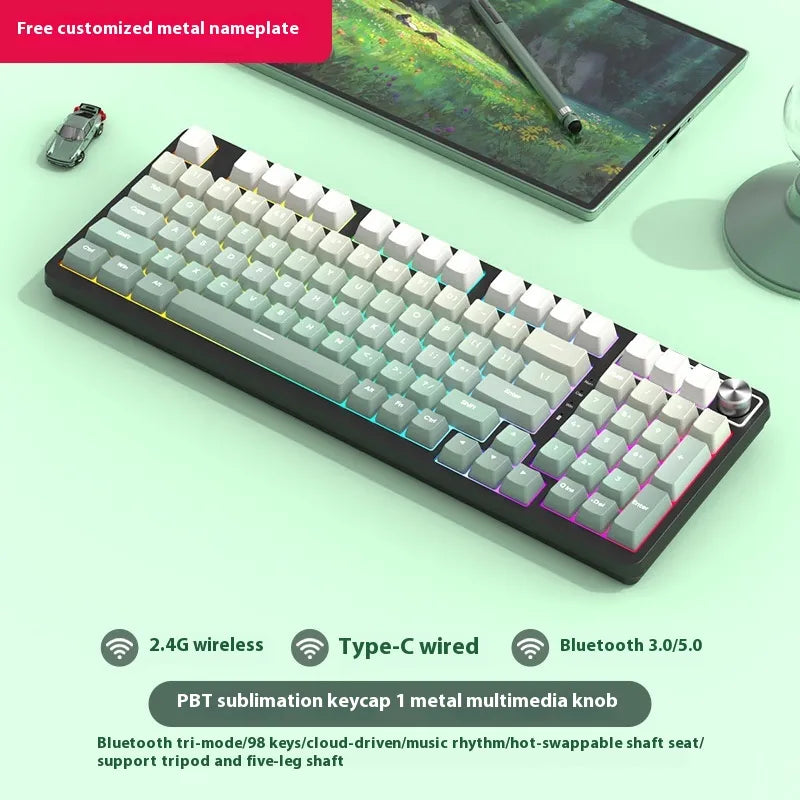 FlexiKeys 98 Wireless Mechanical Keyboard - NOVAEDGE