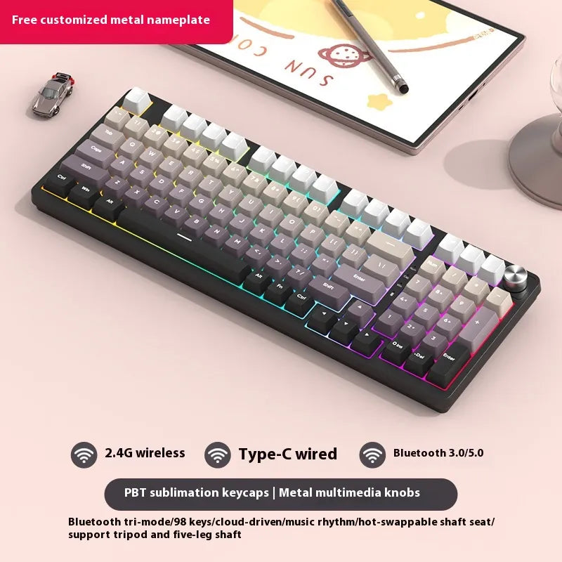 FlexiKeys 98 Wireless Mechanical Keyboard - NOVAEDGE