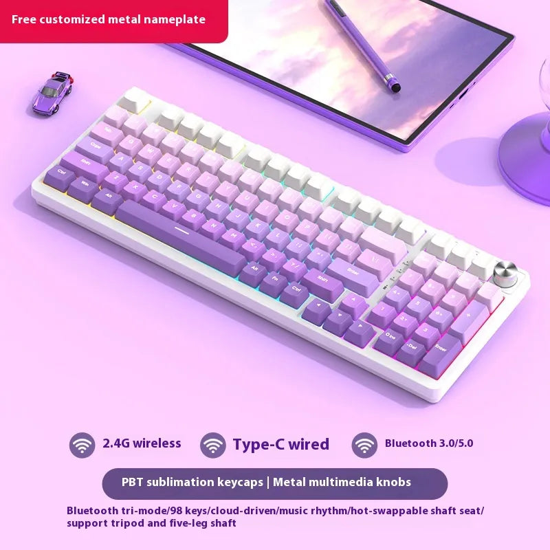 FlexiKeys 98 Wireless Mechanical Keyboard - NOVAEDGE