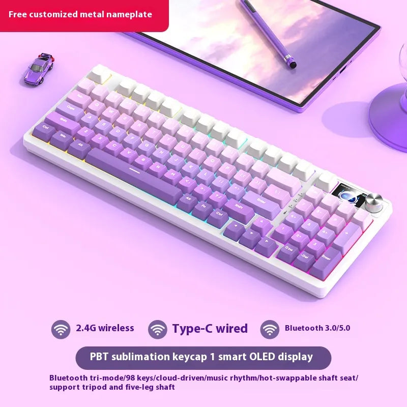 FlexiKeys 98 Wireless Mechanical Keyboard - NOVAEDGE