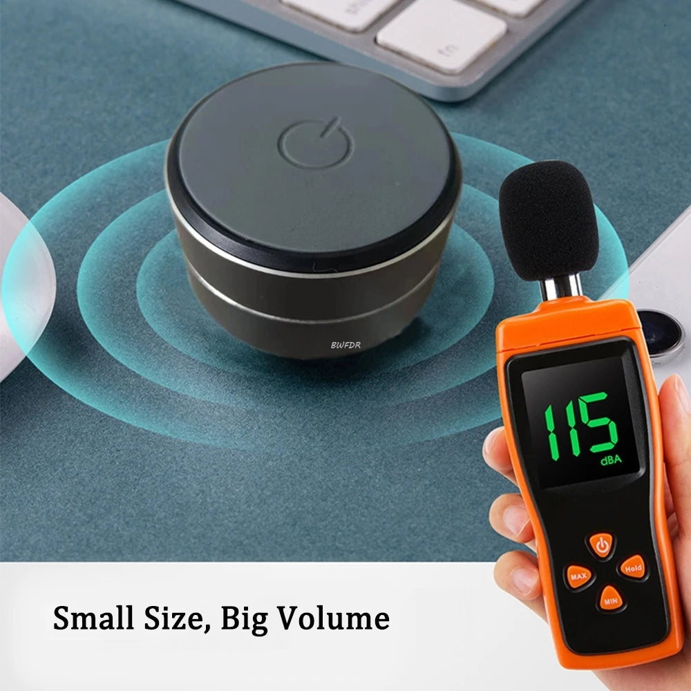 Wireless Bluetooth Speaker Digital Dual TWS Vibration Stereo Sound Audio Mini Bone Conduction Speaker With FM - NOVAEDGE