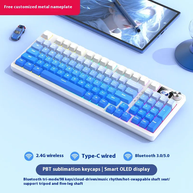 FlexiKeys 98 Wireless Mechanical Keyboard - NOVAEDGE