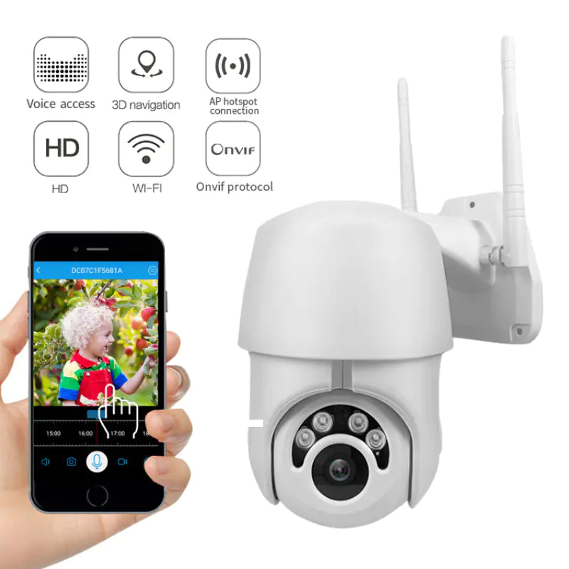 1080p Wireless Outdoor WiFi Security Camera - NOVAEDGE