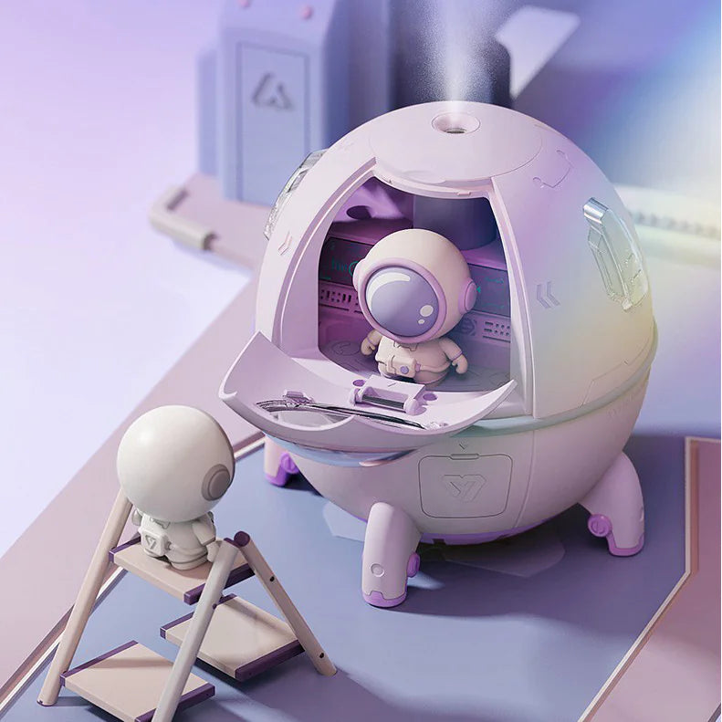 Astronaut Humidifier with Night Light and Air Purifier - NOVAEDGE