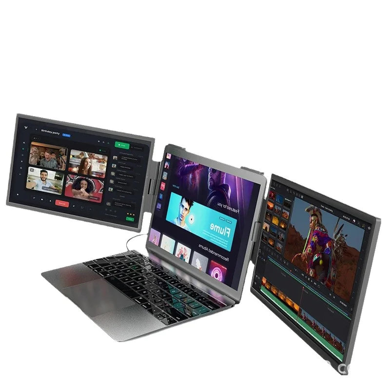 14-inch Dual-screen Portable Monitor Laptop - NOVAEDGE