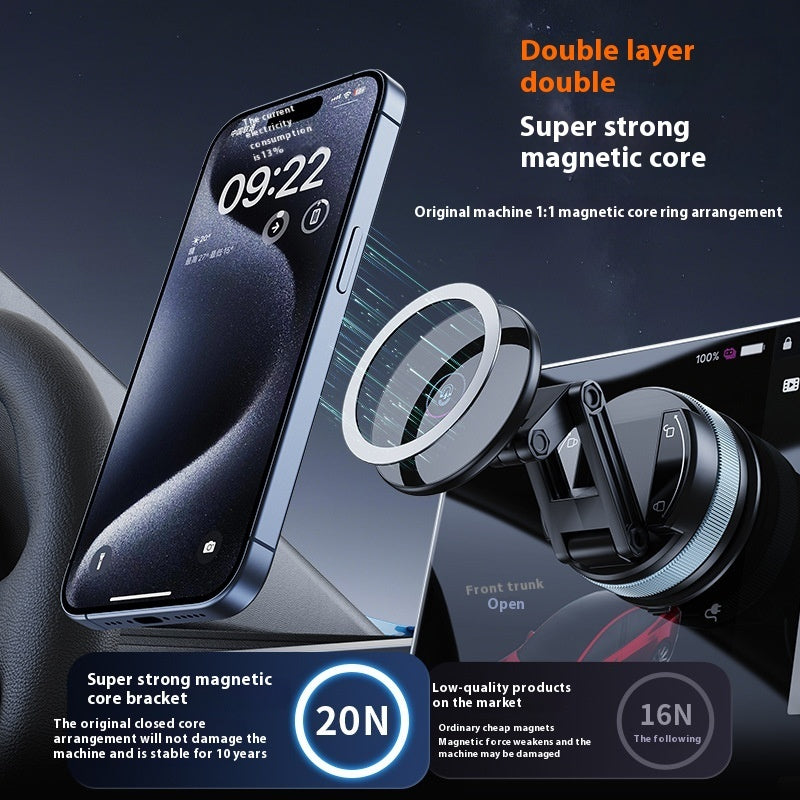Folding Table For Car Magnetic Phone Holder - NOVAEDGE