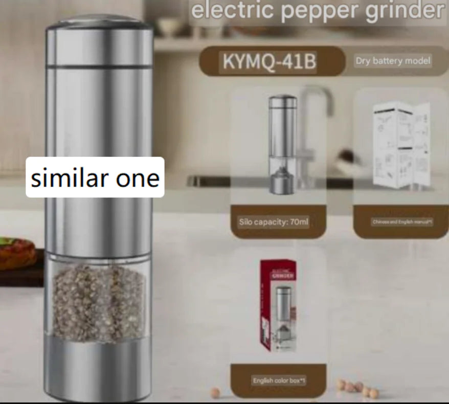 Electric Grinder Salt & Pepper - NOVAEDGE