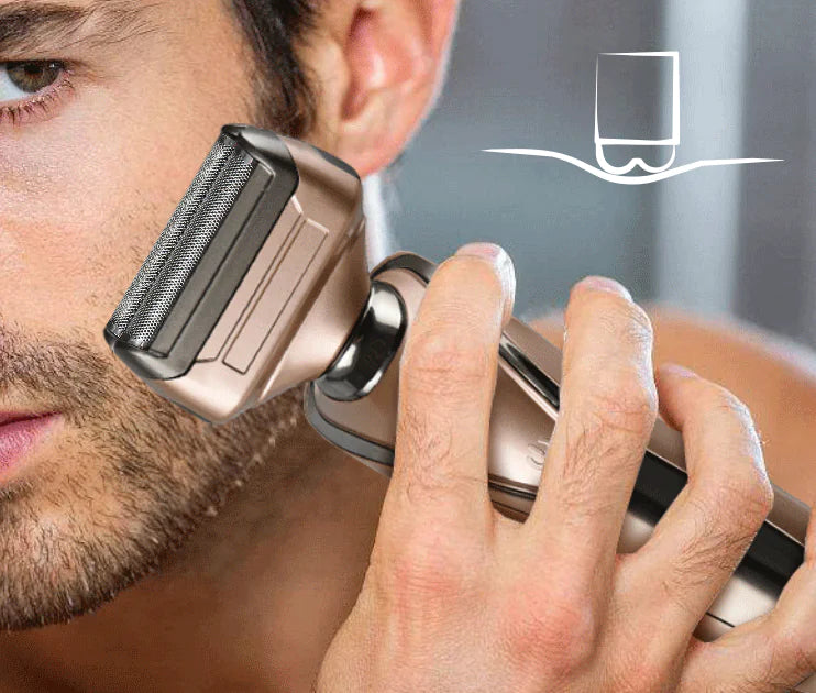 3-in-1 Electric Shaver, Hair Clipper & Nose Trimmer - NOVAEDGE