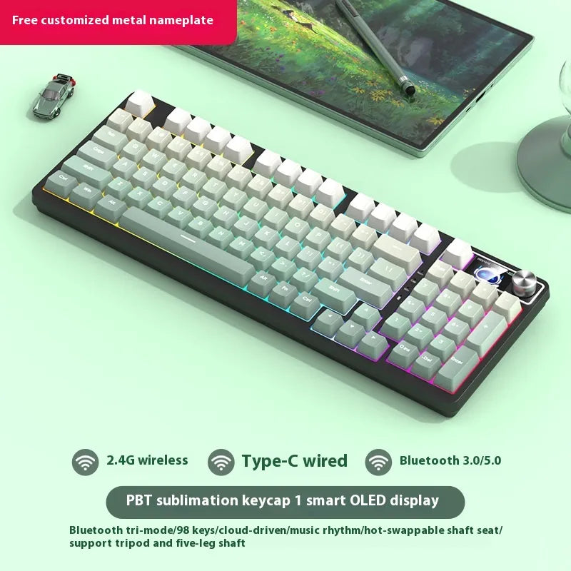 FlexiKeys 98 Wireless Mechanical Keyboard - NOVAEDGE