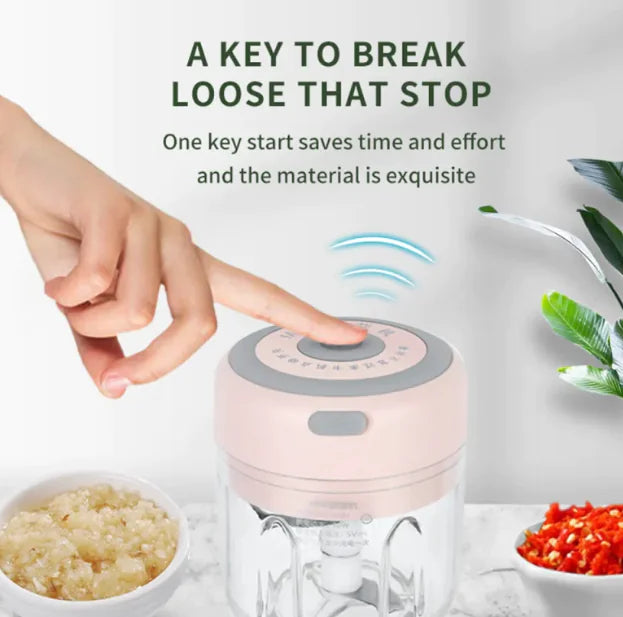 Mini Electric Garlic Chopper & Grinder - NOVAEDGE