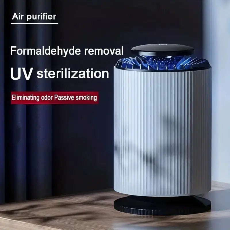 Two-in-One Mini Air Purifier with Lamp Function - NOVAEDGE