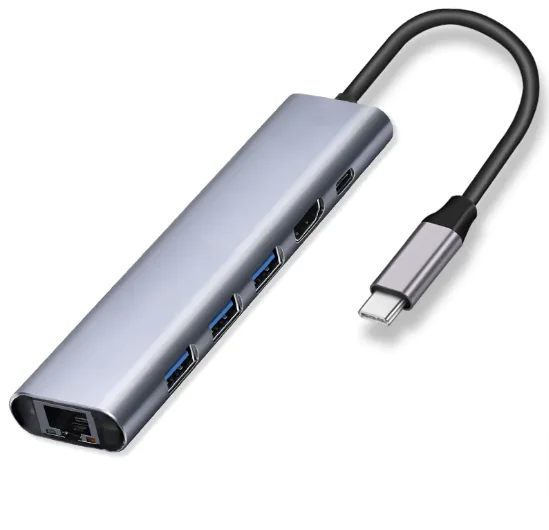 4K HDMI, Gigabit LAN, USB-C Hub with PD Charging & 2 USB 3.0 Ports - NOVAEDGE