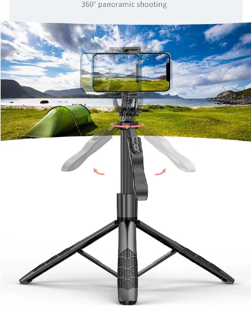 360 ° Video Vlog Stabilizer Tripod - NOVAEDGE