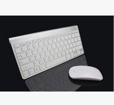 2.4G Wireless Keyboard And Mouse Protable Mini Keyboard Mouse Combo Set For Notebook Laptop Mac Desktop PC Computer Smart TV PS4 - NOVAEDGE