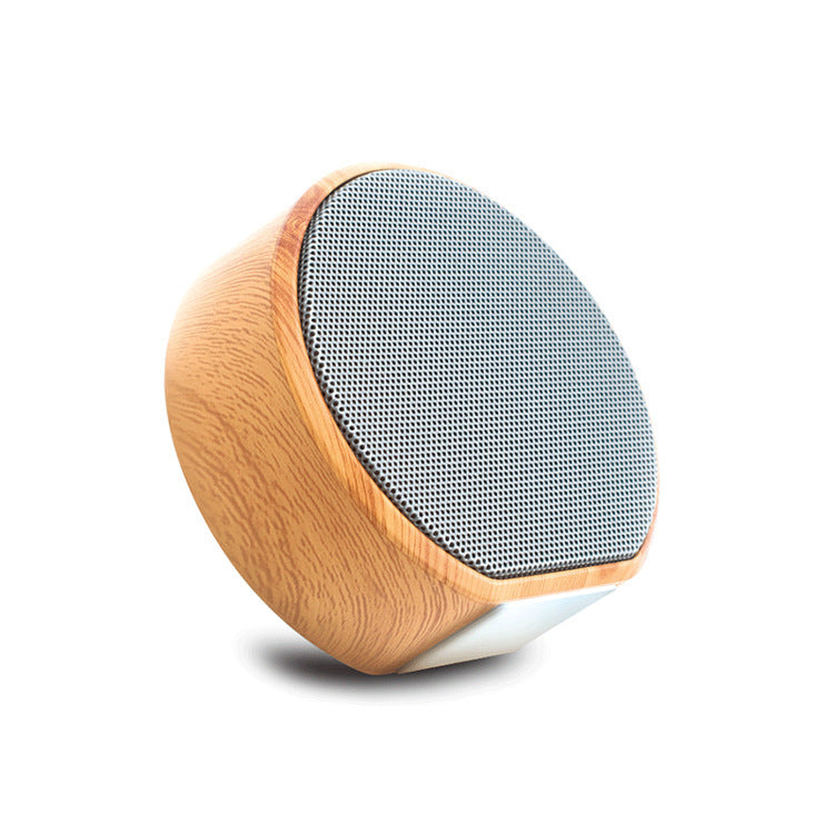 Mini Wood Bluetooth Speaker Portable Outdoor Wireless Support AUX TF - NOVAEDGE
