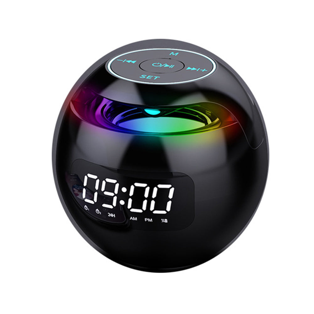 New Portable Wireless Alarm Clock Bluetooth Speaker - NOVAEDGE