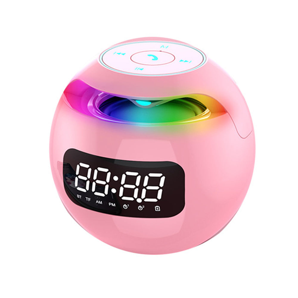 New Portable Wireless Alarm Clock Bluetooth Speaker - NOVAEDGE