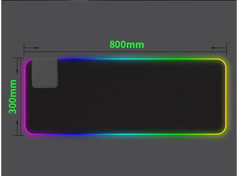 RGB Gaming Mouse Pad - NOVAEDGE