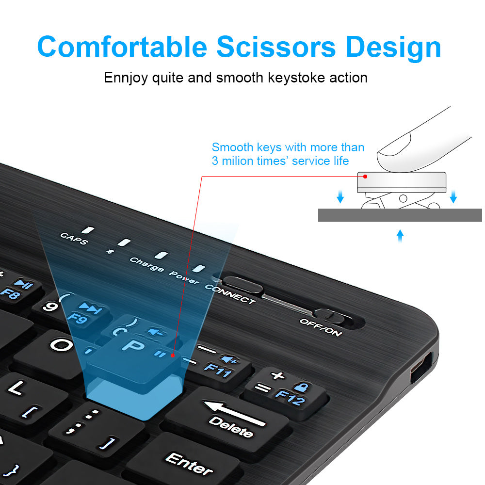 Mini Bluetooth wireless keyboard - NOVAEDGE