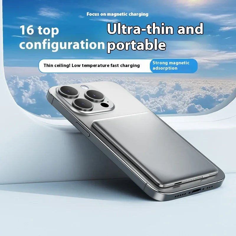 Magnetic Wireless Power Bank - NOVAEDGE