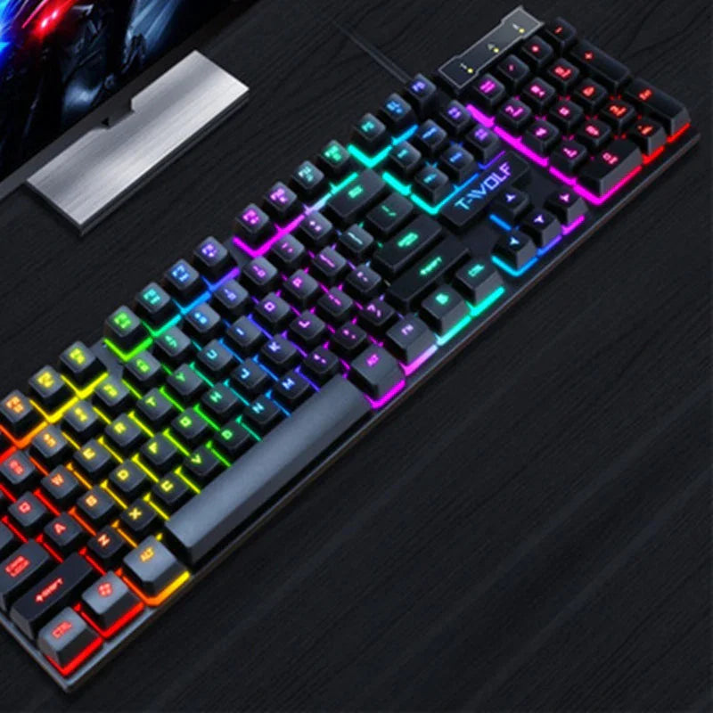 RGB Wired Gaming Keyboard - NOVAEDGE