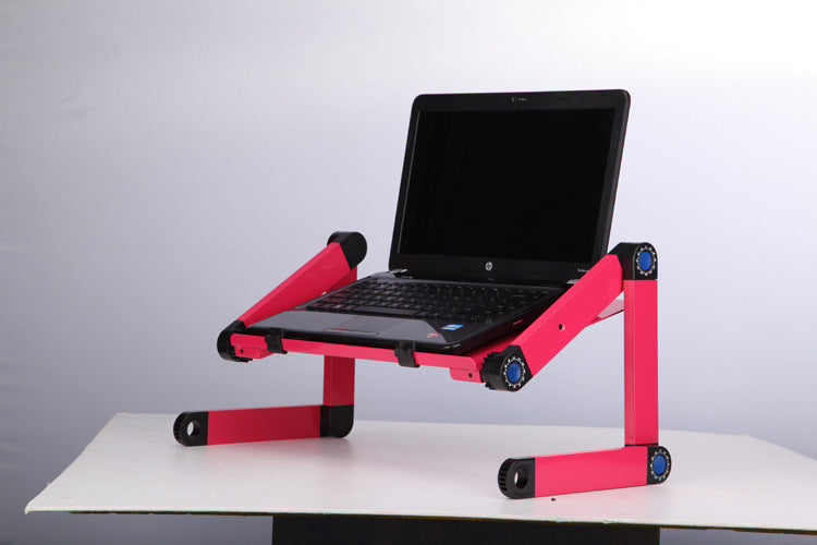 Laptop Table Stand With Adjustable Folding Ergonomic Design Stand Notebook Desk For Ultrabook Netbook Or Tablet With Mouse Pad - NOVAEDGE
