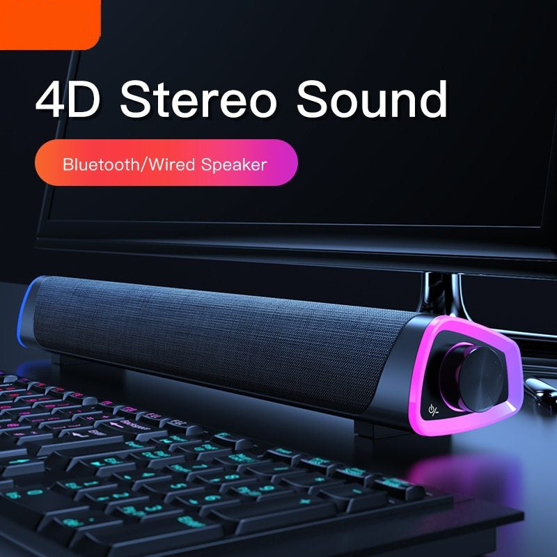 4D Stereo Bluetooth Speaker - NOVAEDGE