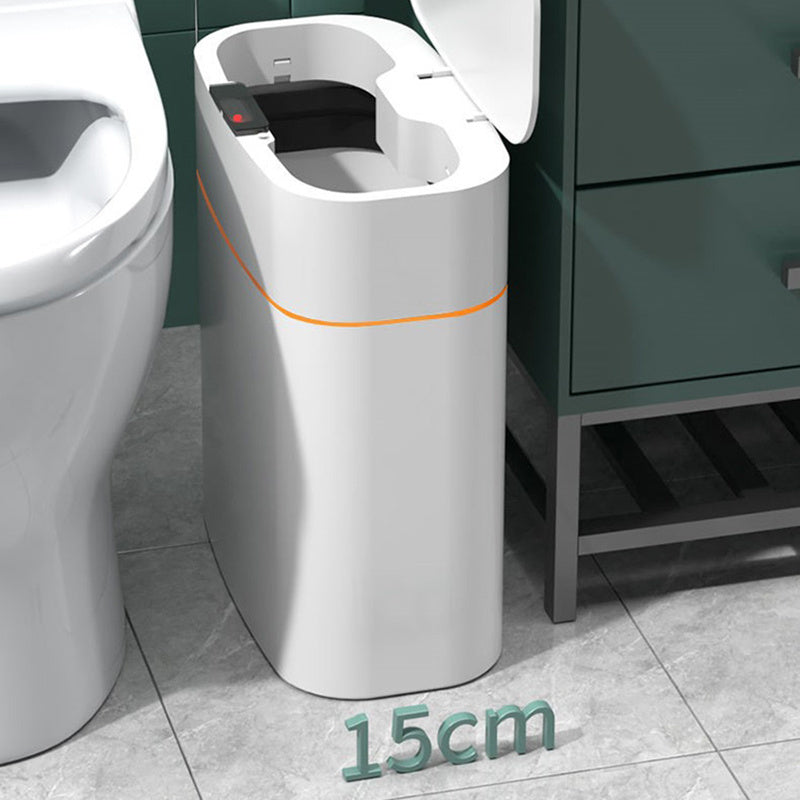 Smart Trash Can With Lid For Bedroom And Living Room Kitchen Storage Box Trash Can Induction Small Car Box Automatic Smart Dustbin Smart Trash Bin - NOVAEDGE