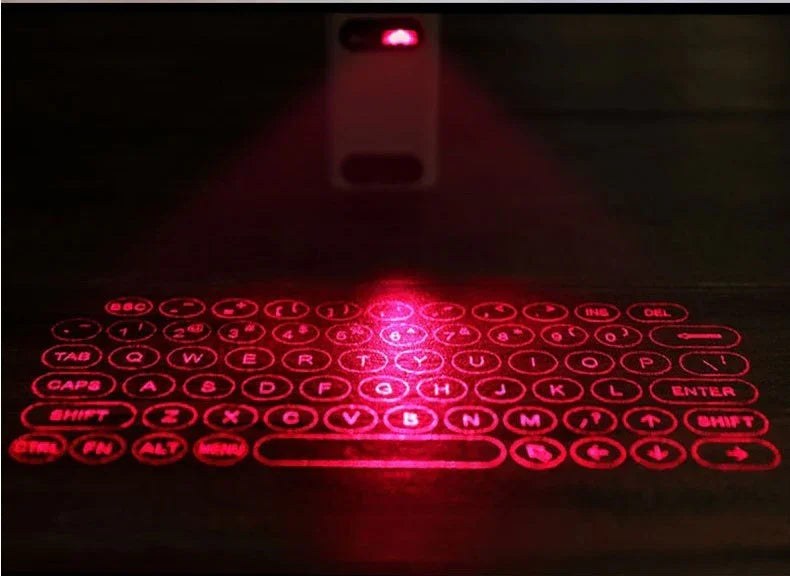 Virtual Laser Bluetooth Keyboard - NOVAEDGE