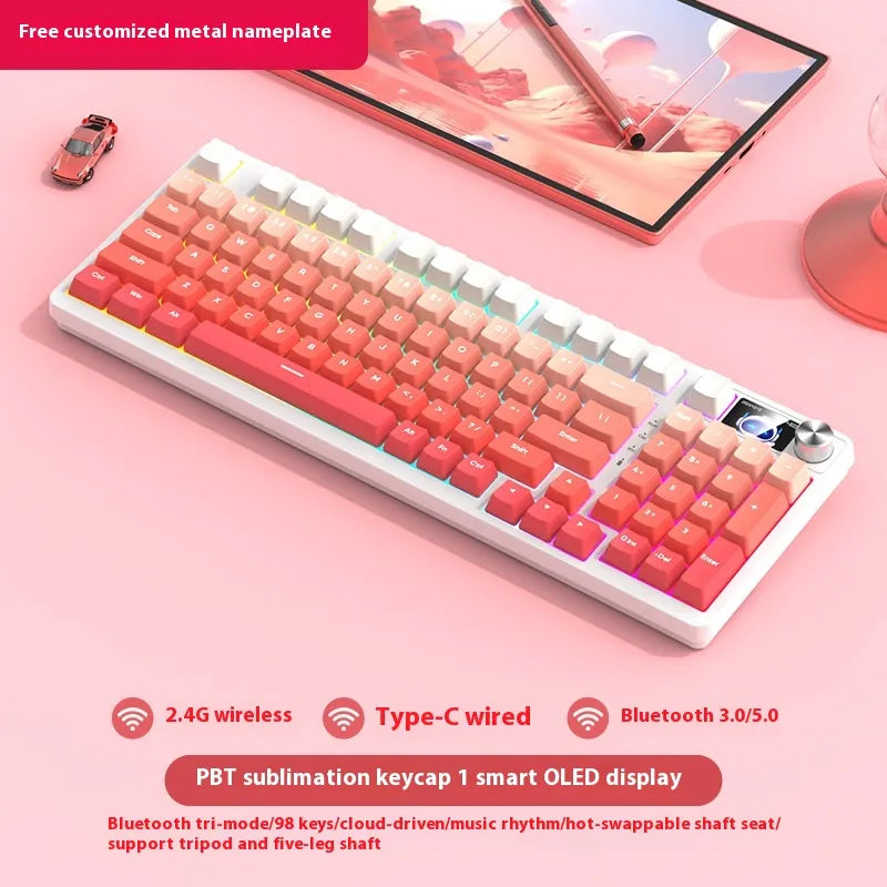 FlexiKeys 98 Wireless Mechanical Keyboard - NOVAEDGE