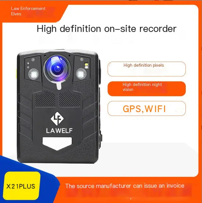 X21PLUS Body Camera with HD Infrared Night Vision - NOVAEDGE