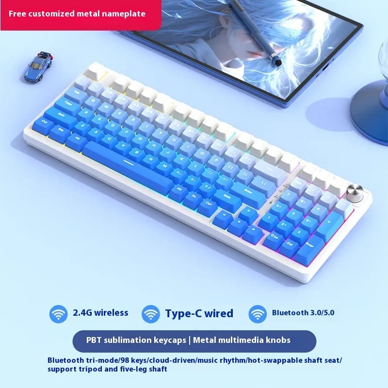 FlexiKeys 98 Wireless Mechanical Keyboard - NOVAEDGE