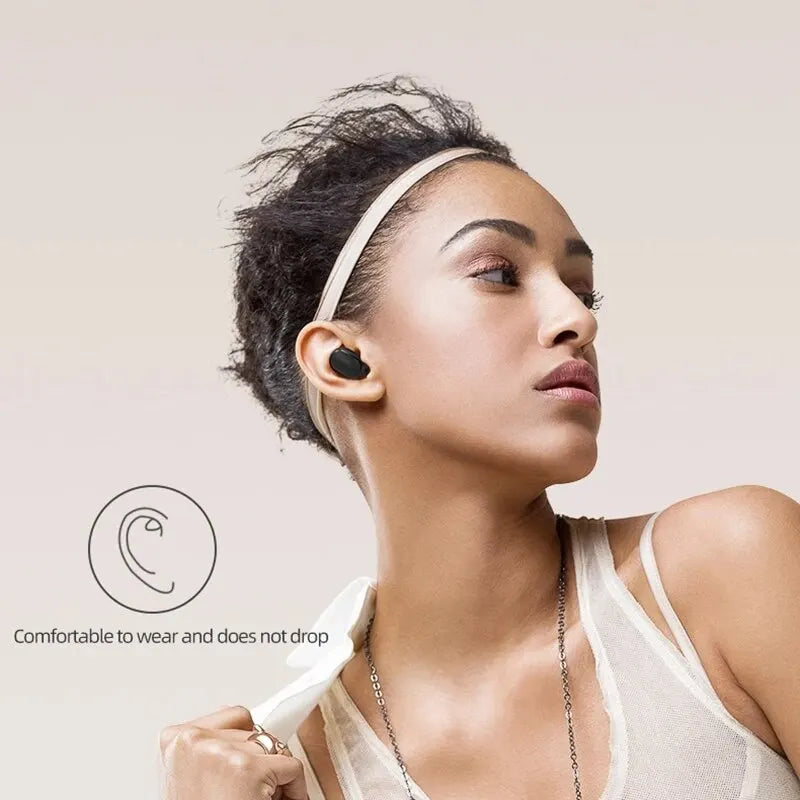 TWS A6S Wireless Bluetooth Headset Earbuds Noice Cancelling Earphone Bluetooth Headphones with Mic for Huawei Xiaomi Redmi - NOVAEDGE