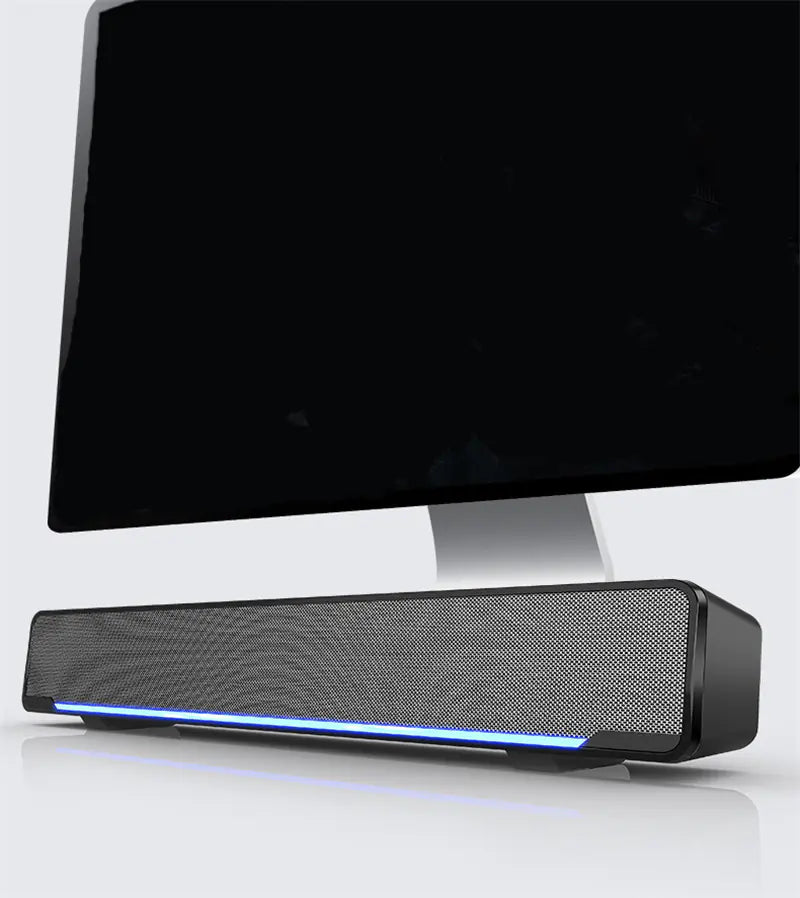 Desktop USB Soundbar with Subwoofer for Home Use - NOVAEDGE