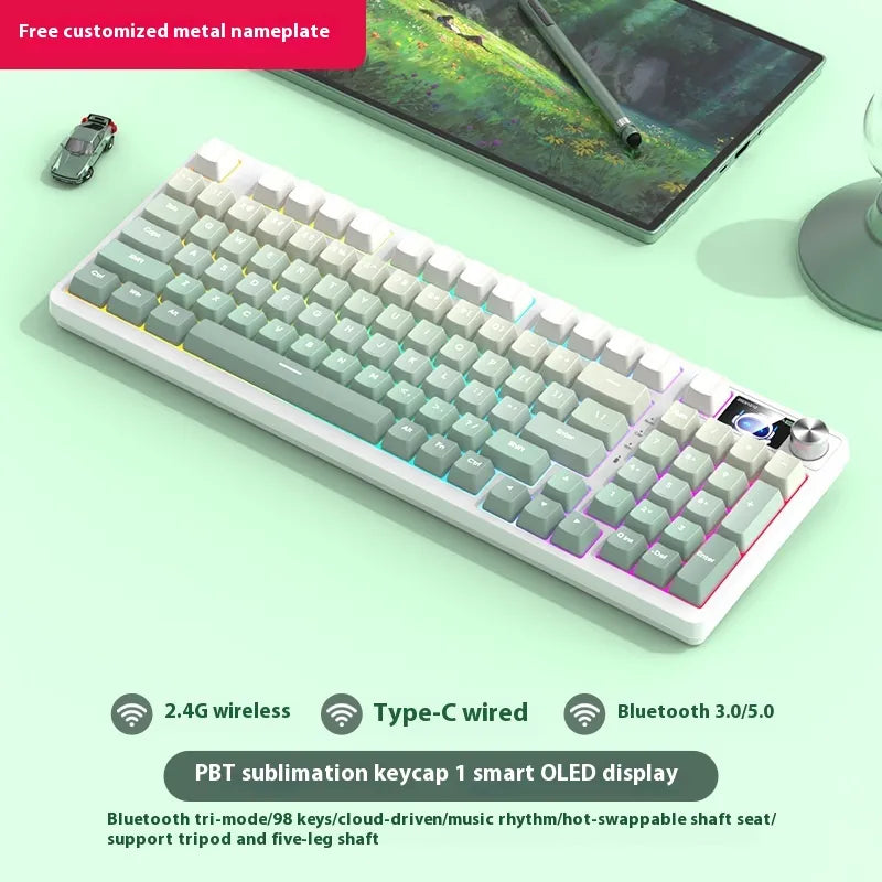 FlexiKeys 98 Wireless Mechanical Keyboard - NOVAEDGE