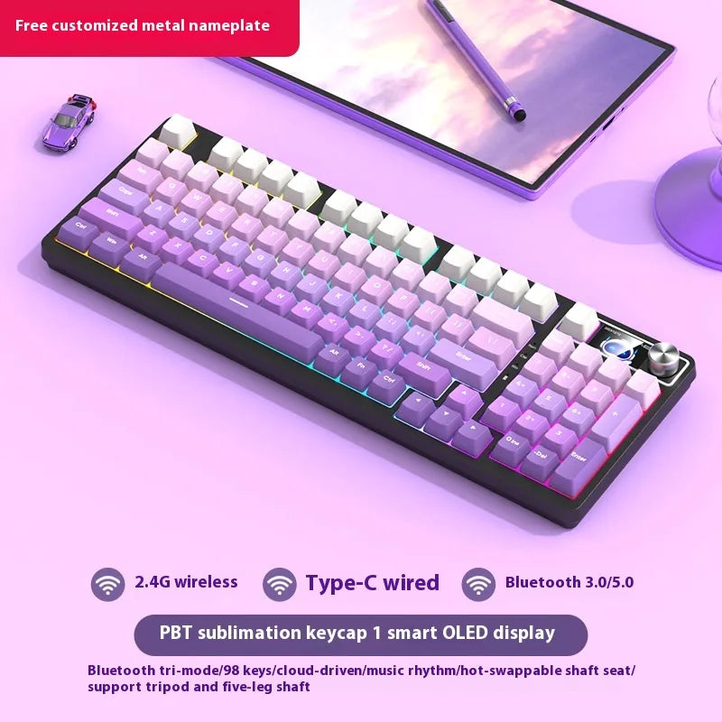 FlexiKeys 98 Wireless Mechanical Keyboard - NOVAEDGE