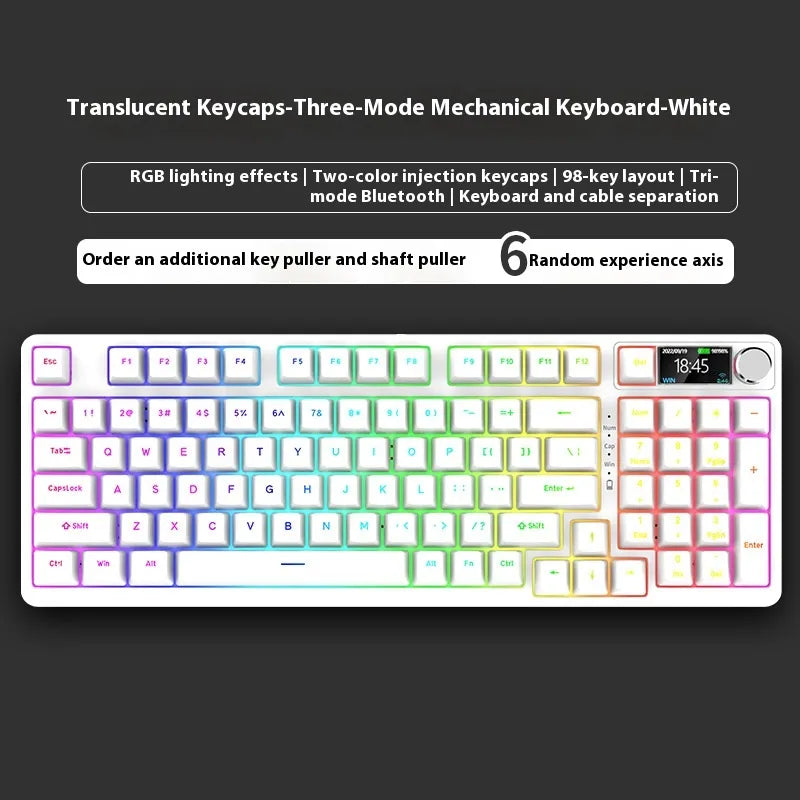 FlexiKeys 98 Wireless Mechanical Keyboard - NOVAEDGE