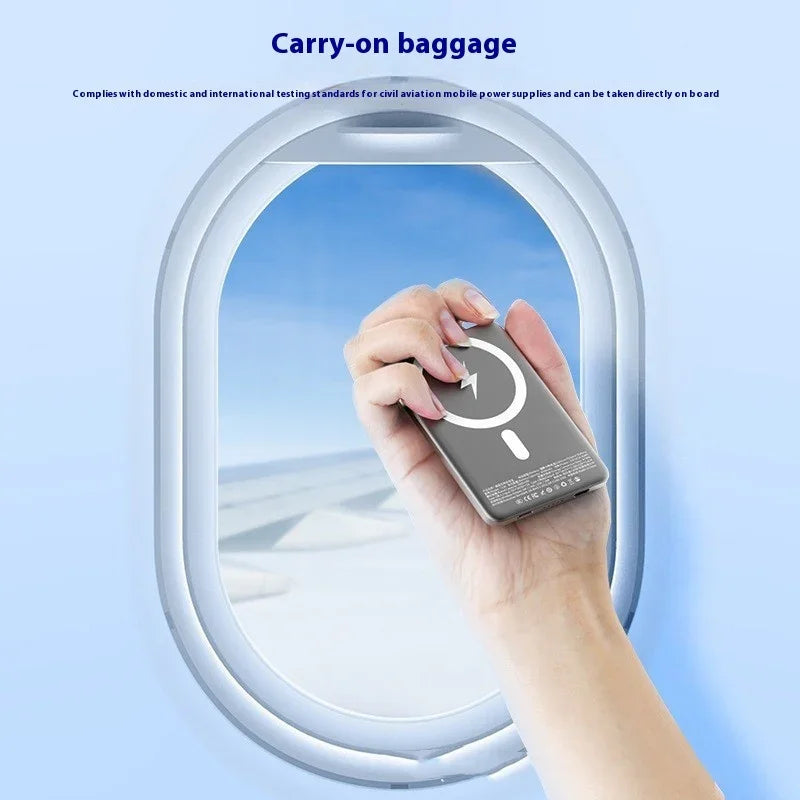 Magnetic Wireless Power Bank - NOVAEDGE