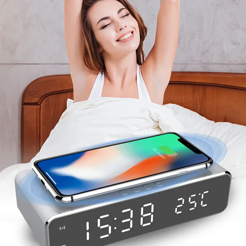 Digital Desktop Alarm Clock - NOVAEDGE