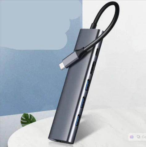 4K HDMI, Gigabit LAN, USB-C Hub with PD Charging & 2 USB 3.0 Ports - NOVAEDGE