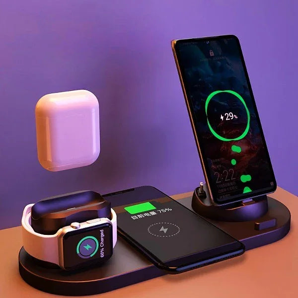 6-in-1 Wireless Charger - NOVAEDGE