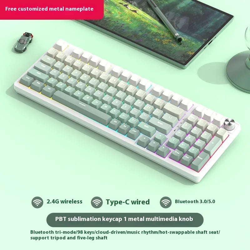 FlexiKeys 98 Wireless Mechanical Keyboard - NOVAEDGE