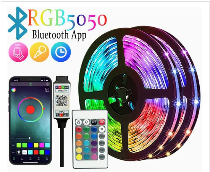5050 RGB Strip LED Light All Variants - NOVAEDGE