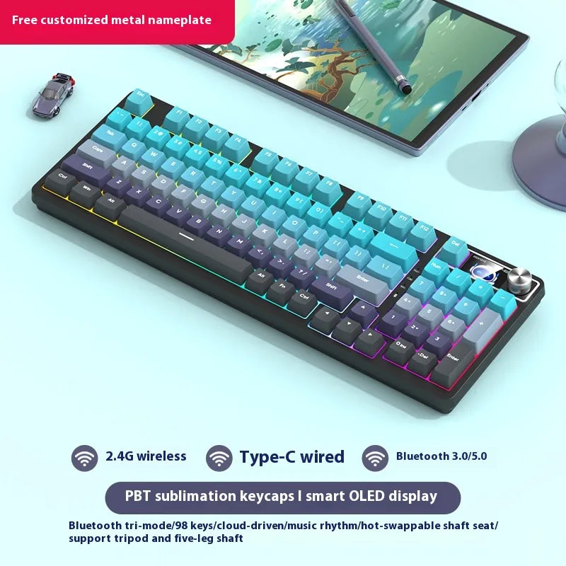 FlexiKeys 98 Wireless Mechanical Keyboard - NOVAEDGE